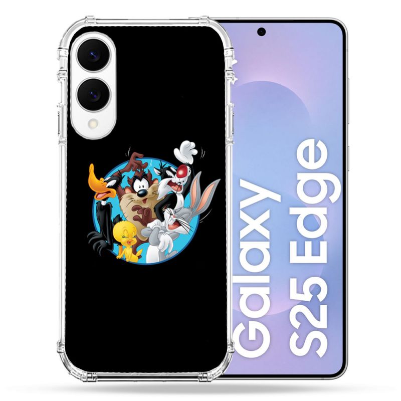 Coque Renforcée Pour Samsung Galaxy S25 EDGE Looney Tunes