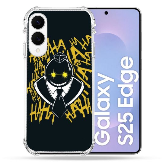 Coque Renforcée Pour Samsung Galaxy S25 EDGE Manga Assassination Classroom Kuro Noir