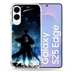 Coque Renforcée Pour Samsung Galaxy S25 EDGE Manga Attaque Titans Levi