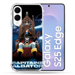 Coque Renforcée Pour Samsung Galaxy S25 EDGE Manga Capitaine Albator