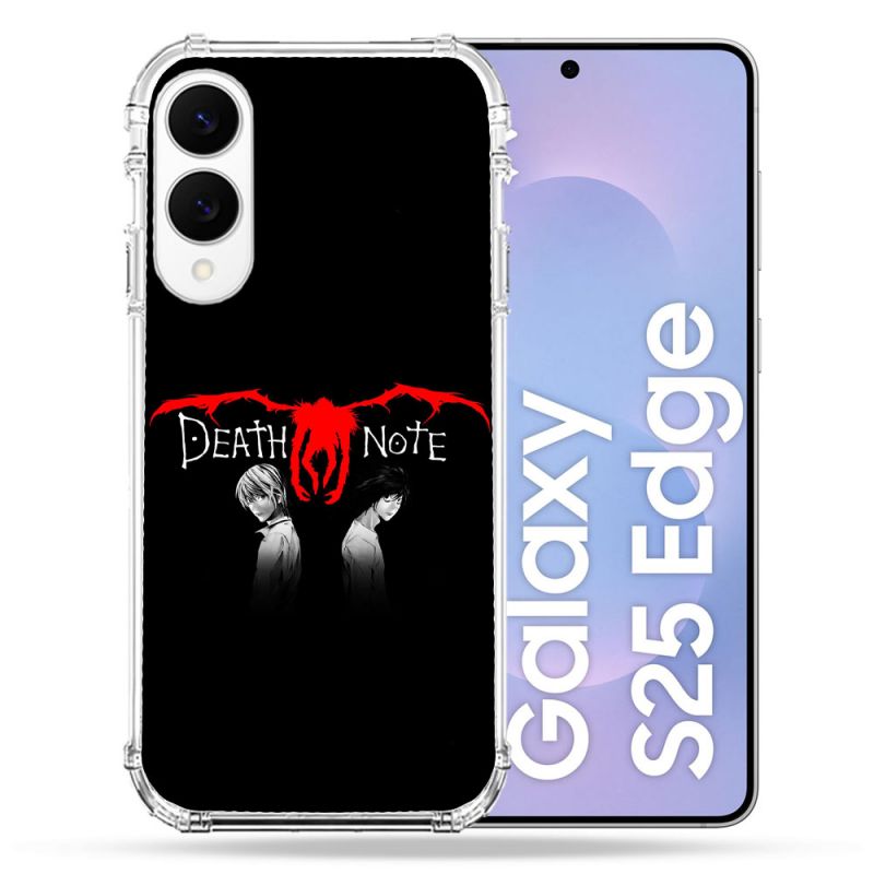 Coque Renforcée Pour Samsung Galaxy S25 EDGE Manga Death Note Noir