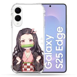 Coque Renforcée Pour Samsung Galaxy S25 EDGE Manga Demon Slayer Nezuko