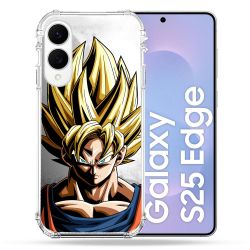 Coque Renforcée Pour Samsung Galaxy S25 EDGE Manga Dragon Ball Sangoku Portrait