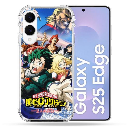 Coque Renforcée Pour Samsung Galaxy S25 EDGE Manga My Hero Academia Affiche