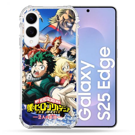 Coque Renforcée Pour Samsung Galaxy S25 EDGE Manga My Hero Academia Affiche