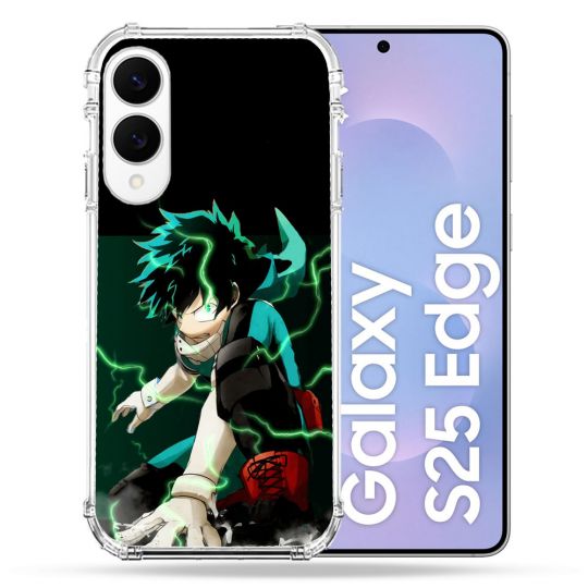 Coque Renforcée Pour Samsung Galaxy S25 EDGE Manga My Hero Academia Deku