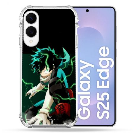 Coque Renforcée Pour Samsung Galaxy S25 EDGE Manga My Hero Academia Deku