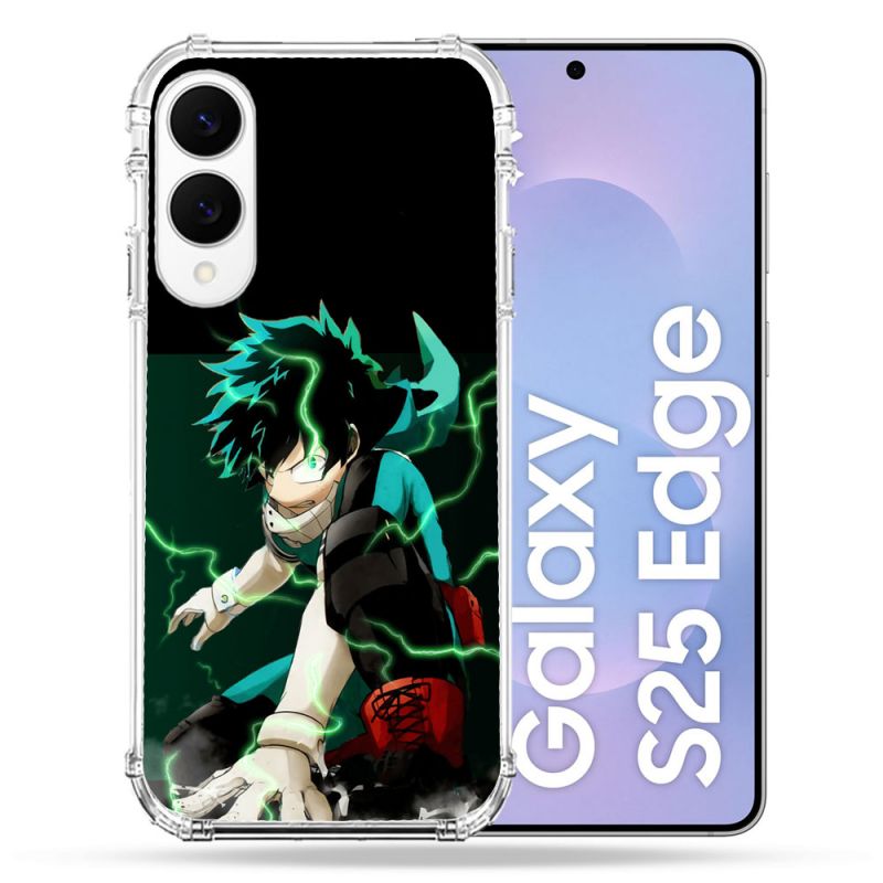 Coque Renforcée Pour Samsung Galaxy S25 EDGE Manga My Hero Academia Deku