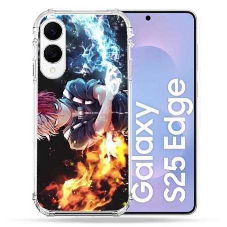 Coque Renforcée Pour Samsung Galaxy S25 EDGE Manga My Hero Academia Shoto