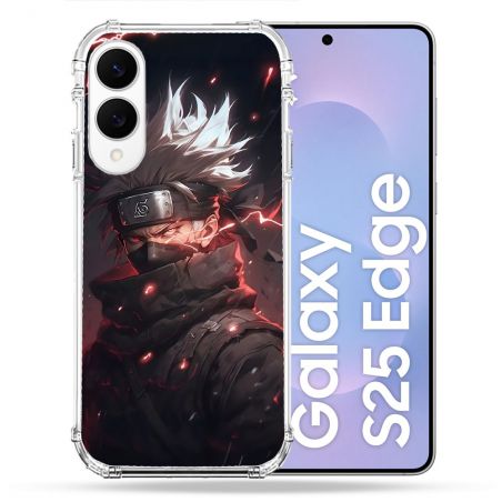 Coque Renforcée Pour Samsung Galaxy S25 EDGE Manga Naruto Kakashi Dark
