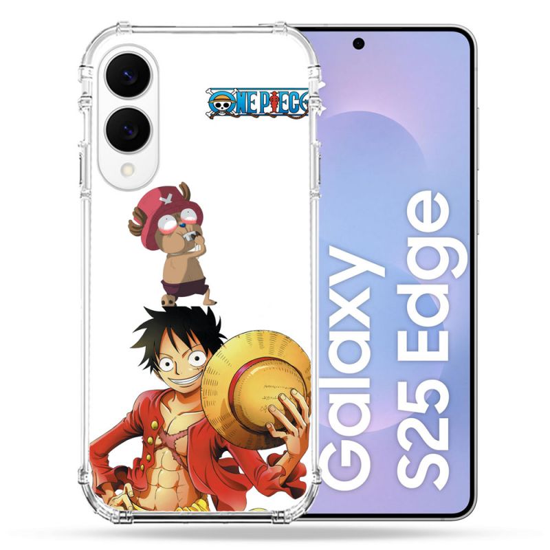 Coque Renforcée Pour Samsung Galaxy S25 EDGE Manga One Piece Chopper