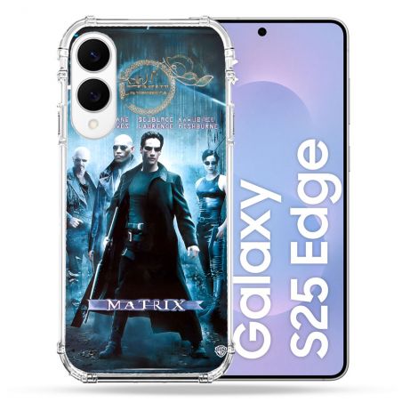 Coque Renforcée Pour Samsung Galaxy S25 EDGE Matrix Affiche
