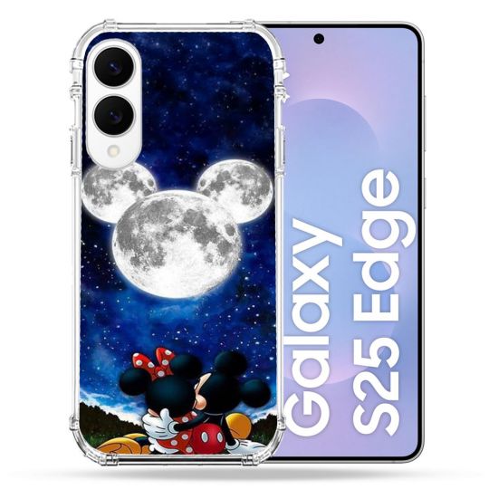 Coque Renforcée Pour Samsung Galaxy S25 EDGE Mickey Minnie