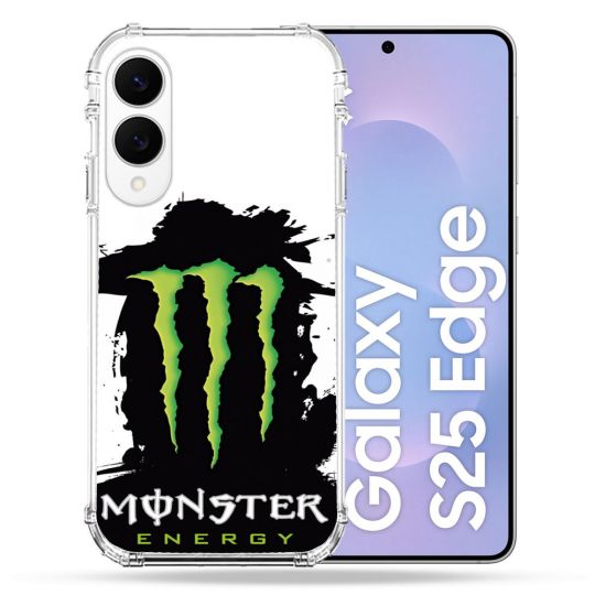 Coque Renforcée Pour Samsung Galaxy S25 EDGE Monster Energy Tache