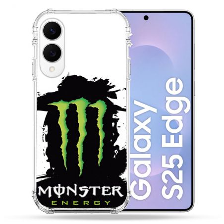 Coque Renforcée Pour Samsung Galaxy S25 EDGE Monster Energy Tache