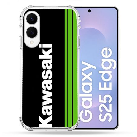 Coque Renforcée Pour Samsung Galaxy S25 EDGE Moto Kawasaki