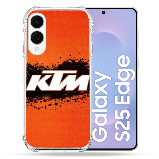 Coque Renforcée Pour Samsung Galaxy S25 EDGE Moto KTM
