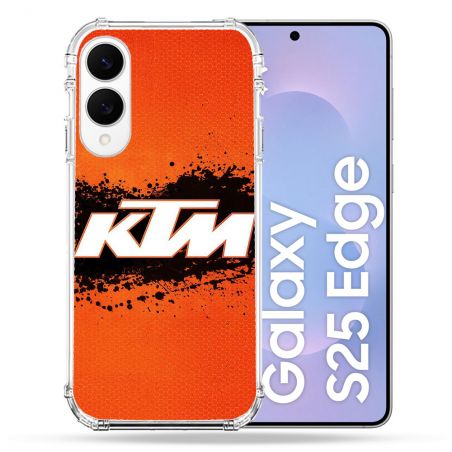 Coque Renforcée Pour Samsung Galaxy S25 EDGE Moto KTM