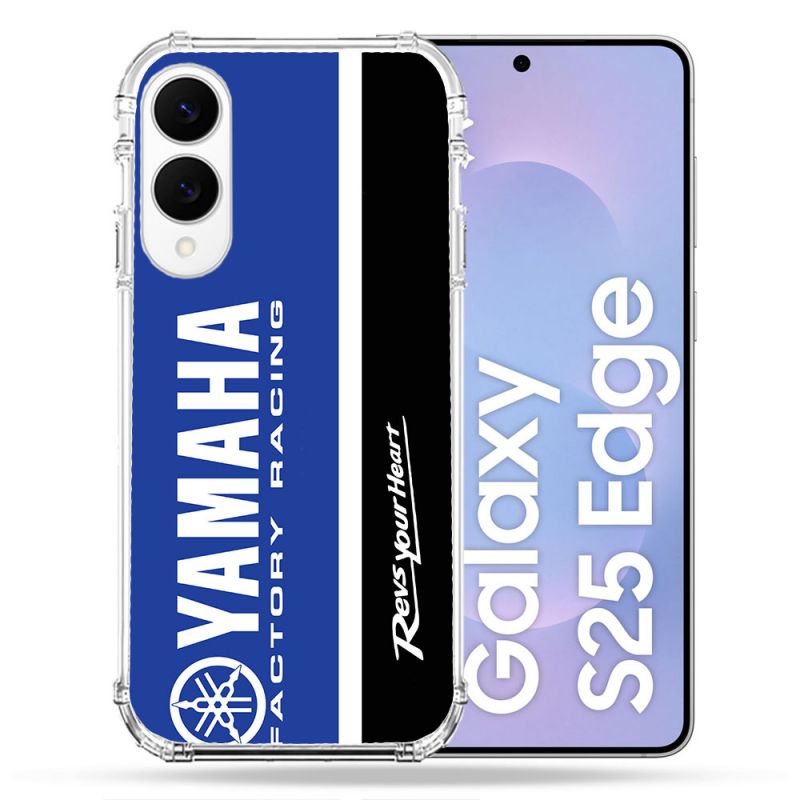 Coque Renforcée Pour Samsung Galaxy S25 EDGE Moto Yamaha