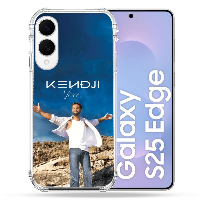 Coque Renforcée Pour Samsung Galaxy S25 EDGE Musique Kendji