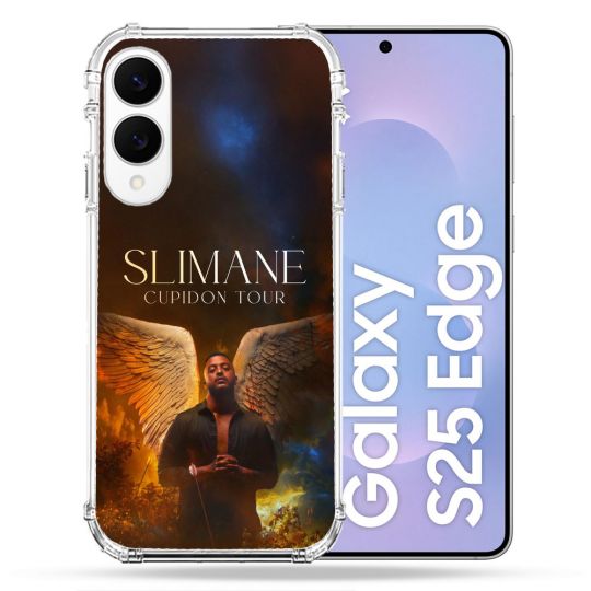 Coque Renforcée Pour Samsung Galaxy S25 EDGE Musique Slimane Ange