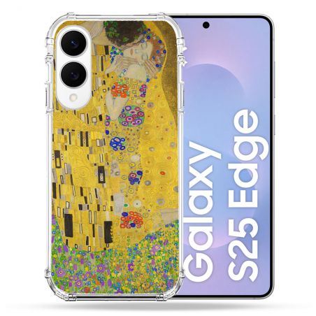 Coque Renforcée Pour Samsung Galaxy S25 EDGE Peinture Le Baiser