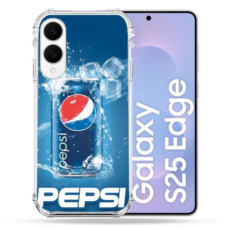 Coque Renforcée Pour Samsung Galaxy S25 EDGE Pepsi