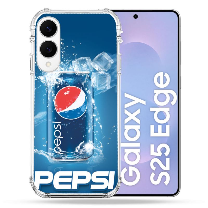 Coque Renforcée Pour Samsung Galaxy S25 EDGE Pepsi