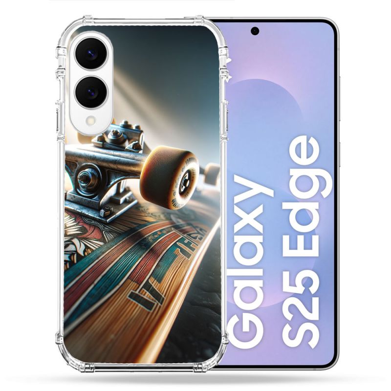 Coque Renforcée Pour Samsung Galaxy S25 EDGE Planche Skate
