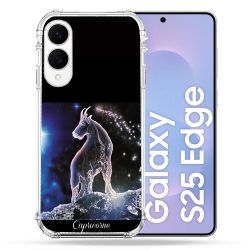 Coque Renforcée Pour Samsung Galaxy S25 EDGE Signe Zodiaque 2 Capricorne