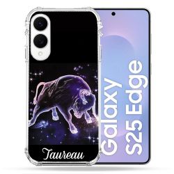 Coque Renforcée Pour Samsung Galaxy S25 EDGE Signe Zodiaque 2 Taureau