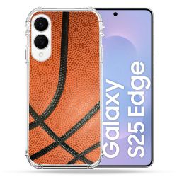 Coque Renforcée Pour Samsung Galaxy S25 EDGE Sport Ballon Basket