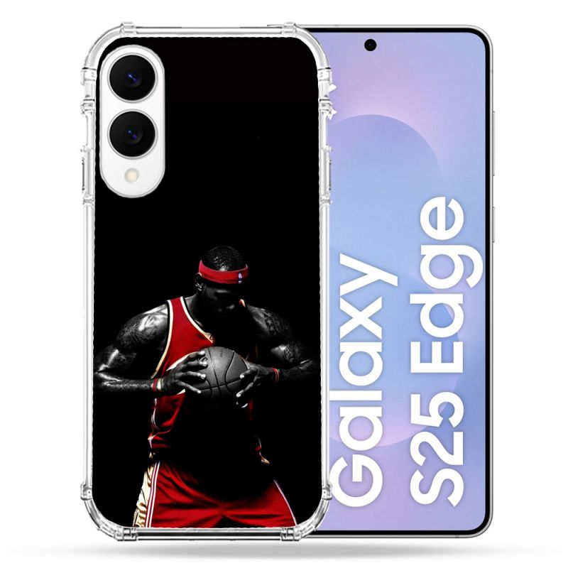 Coque Renforcée Pour Samsung Galaxy S25 EDGE Sport Basketeur