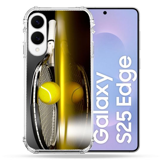 Coque Renforcée Pour Samsung Galaxy S25 EDGE Sport Tennis Reflet