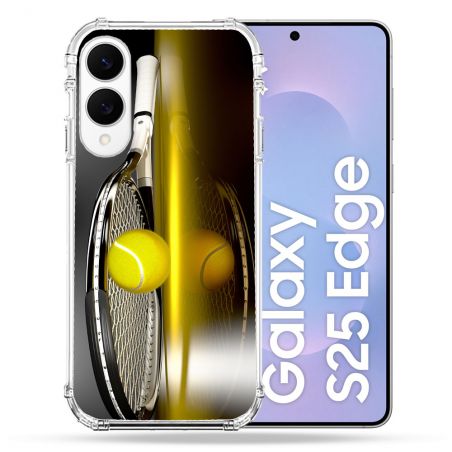 Coque Renforcée Pour Samsung Galaxy S25 EDGE Sport Tennis Reflet