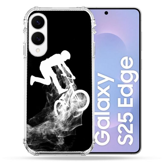 Coque Renforcée Pour Samsung Galaxy S25 EDGE Sport VTT Noir