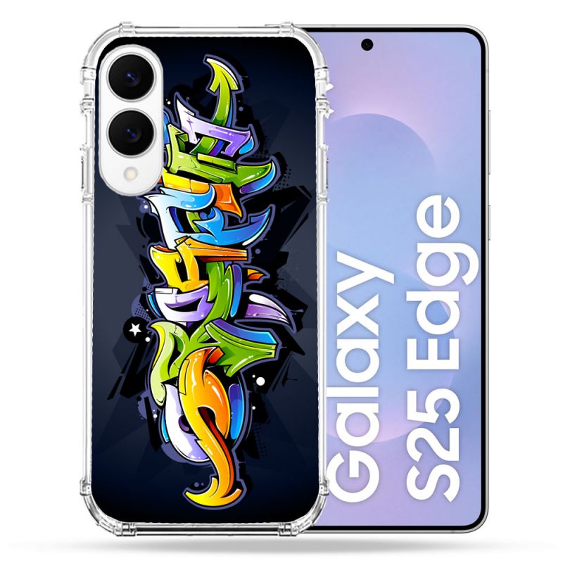 Coque Renforcée Pour Samsung Galaxy S25 EDGE Street Art Graffiti