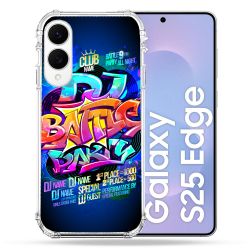 Coque Renforcée Pour Samsung Galaxy S25 EDGE Street Art Rap