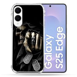 Coque Renforcée Pour Samsung Galaxy S25 EDGE Tete de Mort Your Next