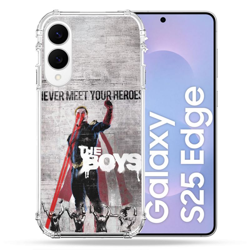 Coque Renforcée Pour Samsung Galaxy S25 EDGE The Boys Affiche