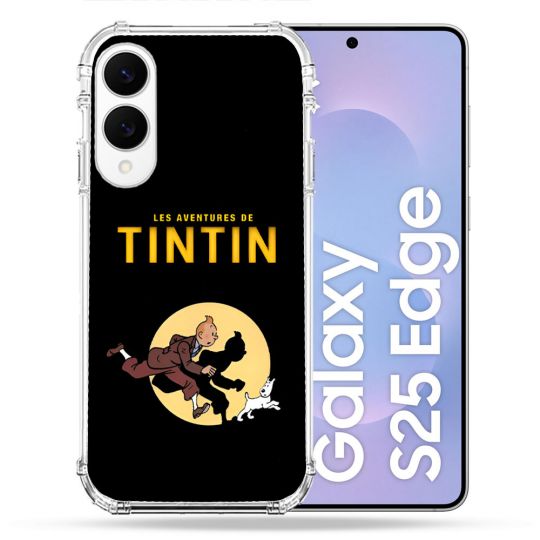 Coque Renforcée Pour Samsung Galaxy S25 EDGE Tintin Classique