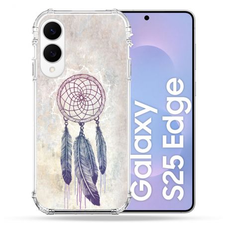 Coque Renforcée Pour Samsung Galaxy S25 EDGE Zen Attrape Reve Blanc