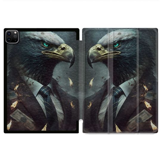 Coque Renforcée Pour Ipad Pro 11 M4 2024 Animal Aigle Business