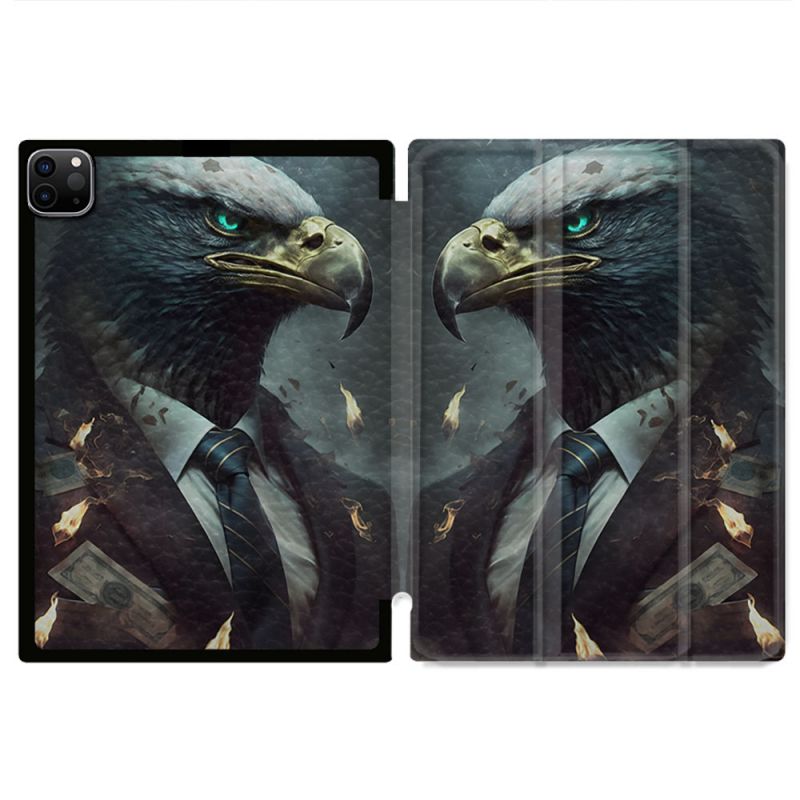 Coque Renforcée Pour Ipad Pro 11 M4 2024 Animal Aigle Business