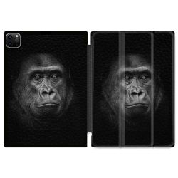 Coque Renforcée Pour Ipad Pro 11 M4 2024 Animal Gorille Noir