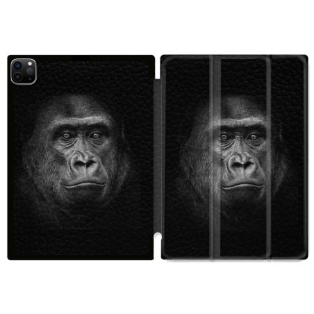 Coque Renforcée Pour Ipad Pro 11 M4 2024 Animal Gorille Noir