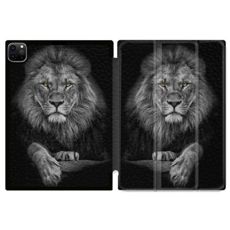 Coque Renforcée Pour Ipad Pro 11 M4 2024 Animal Lion Majestueux
