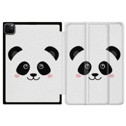 Coque Renforcée Pour Ipad Pro 11 M4 2024 Animal Panda Blanc