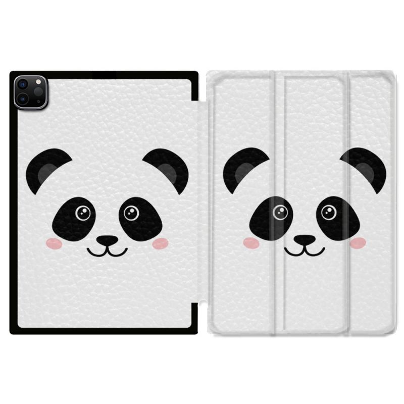Coque Renforcée Pour Ipad Pro 11 M4 2024 Animal Panda Blanc