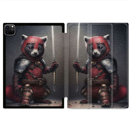 Coque Renforcée Pour Ipad Pro 11 M4 2024 Animal Raton Samouraï